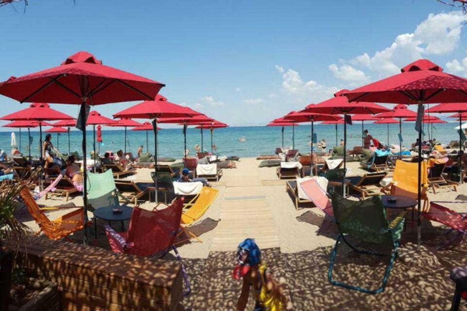 Apartment By The Beach With Amazing Sea View Peraía Esterno foto